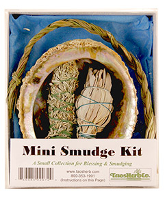 Native American smudging collection