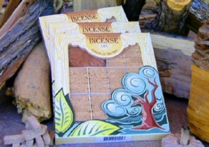 pinon incense bricks