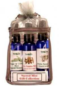 sacred smudging mist collection