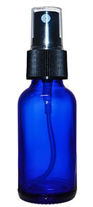 blue spray bottle