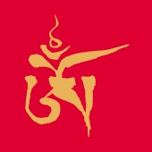 Tibetan Om prayer flag