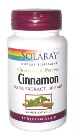 SOLARAY Cinnamon Extract 300 mg 60 caps